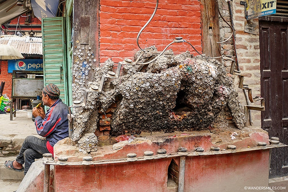 God of Toothache in Sigal, Kathmandu
