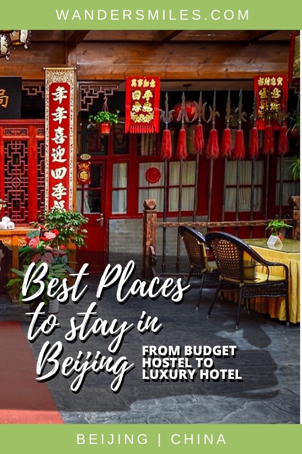 Guide with the best places to stay in Beijing to suit all budgets
