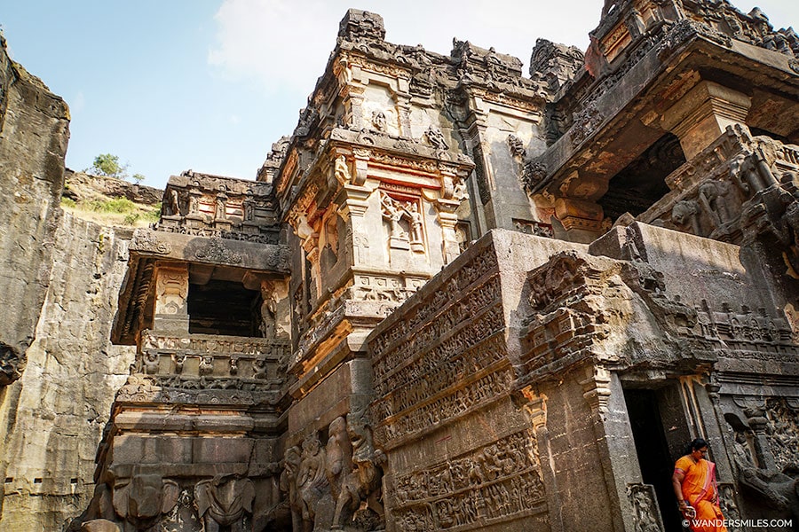 Ellora Cave Temples in Maharashtra state- Incredible caves temples in India