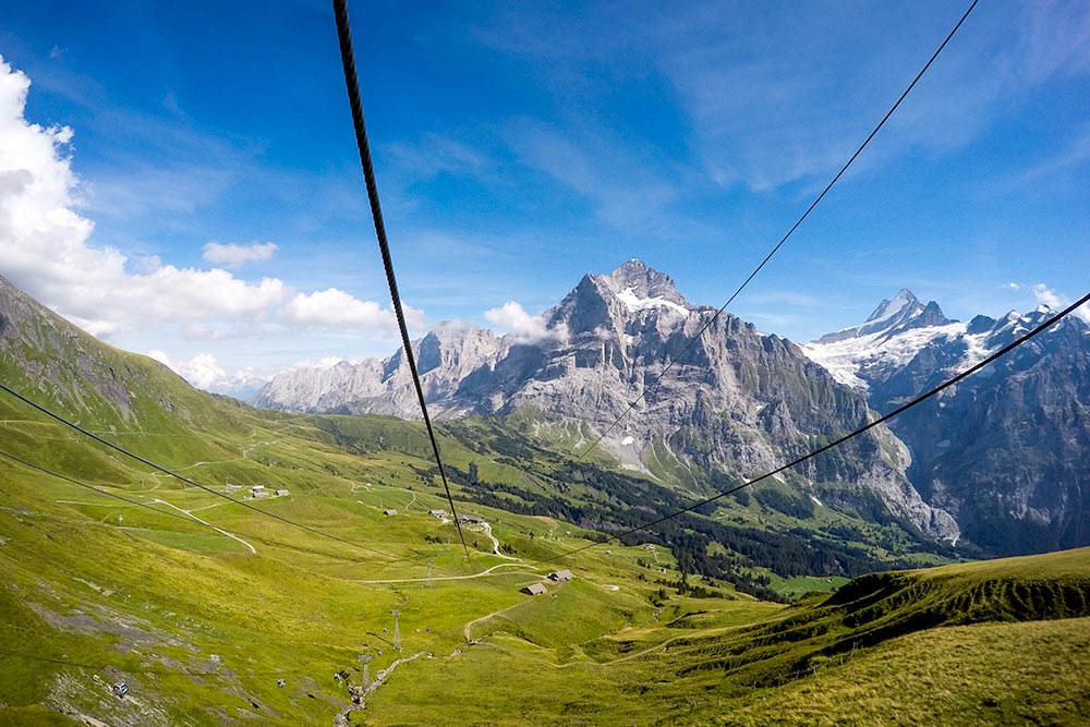 Switzerland's First Fleider - One of the most thrilling ziplines in Europe