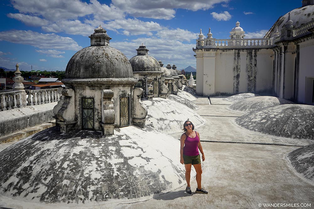 Walk the domes on the roof of Leon Cathedral - Best things to do in Leon Nicaragua