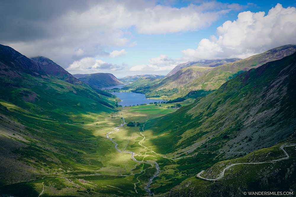 Views of Buttermere and Crummock Water