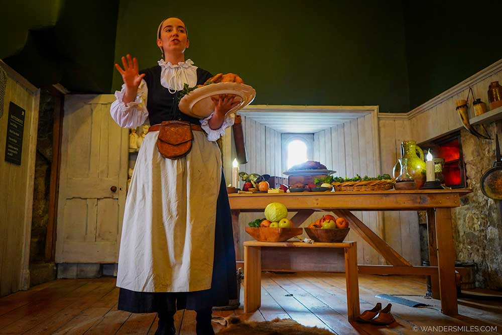 Kitchen Maid at Dalkey Castle