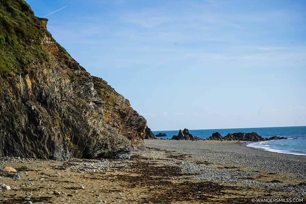 Kilfarassy Beach on Copper Coast - Ireland road trip