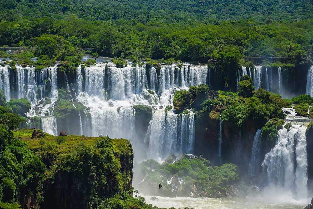 Iguazu Falls - one of the waterfalls in Brazil