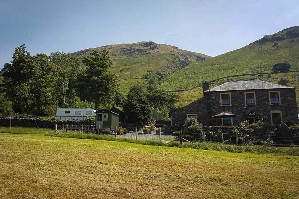 Dolly Wagon Shepherds Hut in the Lake District, Keswick