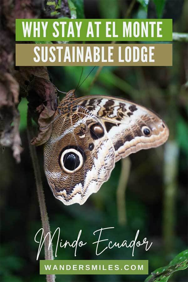Reasons to stay at El Monte Sustainable Lodge? Mindo Cloud Forest Ecuador