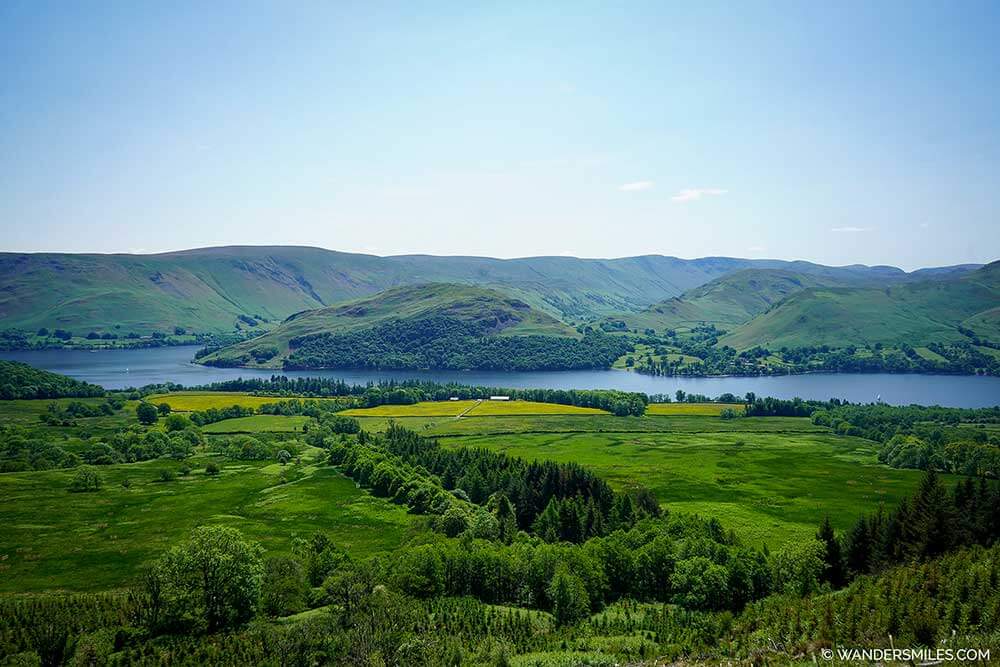 "Aira Force Walk" along Ullswater Way from Watermillock to Aira Force Waterfall