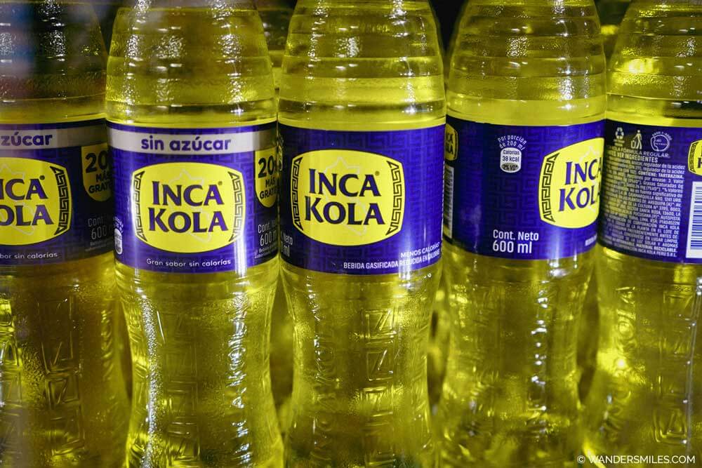 Inca Cola -Popular Peruvian drink