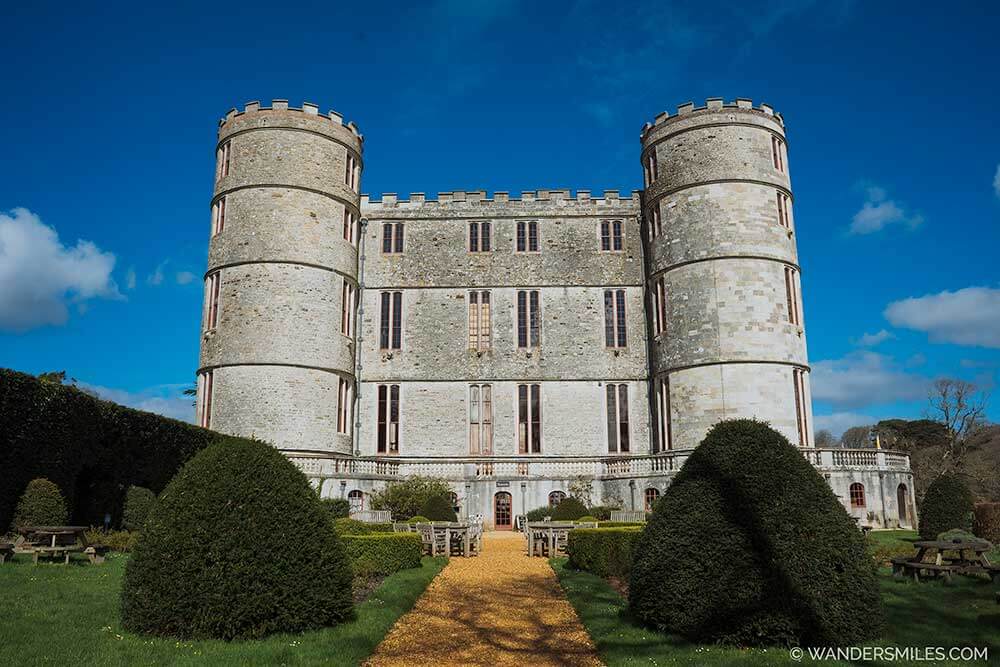 Lulworth Castle in Dorset