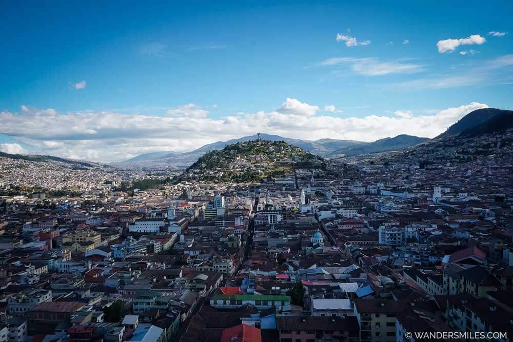 Virgin of El Panecillo (The Virgin of Quito) on the hill in Quito - Featured photo for 3 days in Quito blog