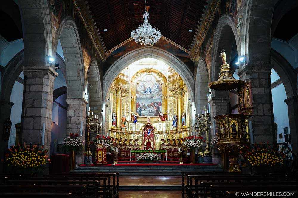 Altar at Catedral de Quito