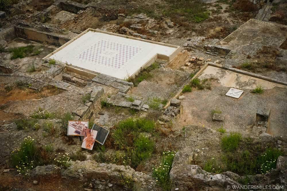 Bath complex of Roman ruins next to Santa Mar&icirc;a la Mayor, Antequera