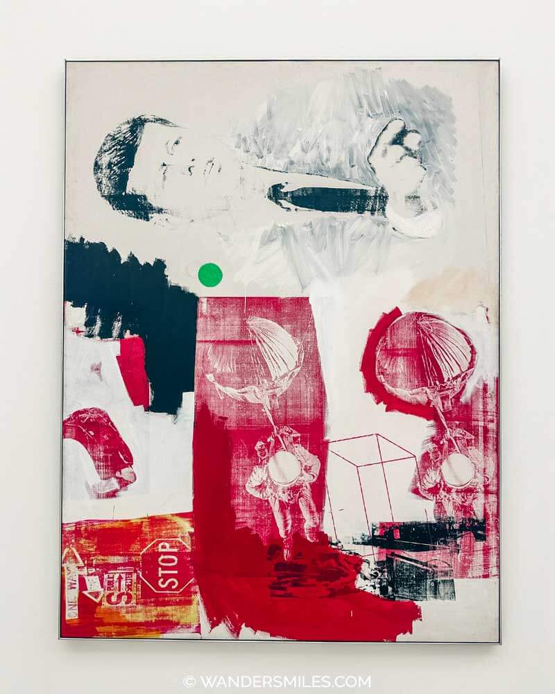 Art by Robert Rauschenburg (Quote, 1964) at K20 Dusseldorf