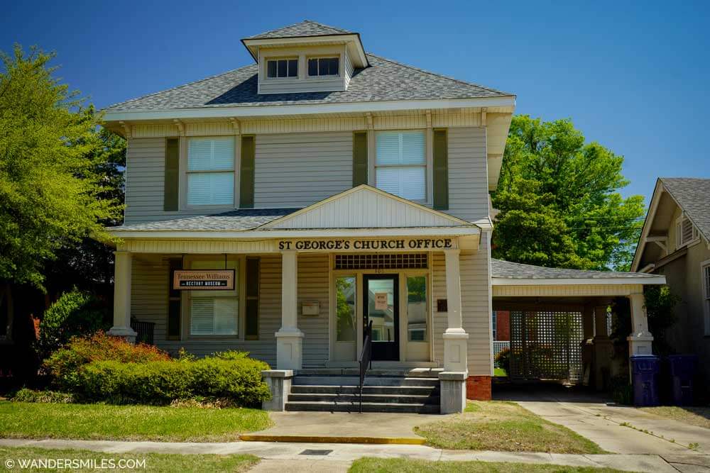 Tennessee Williams. Rectory Museum, Clarksdale