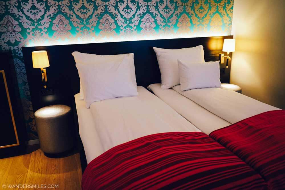 Bedroom at Thon Hotel Rosenkrantz Bergen