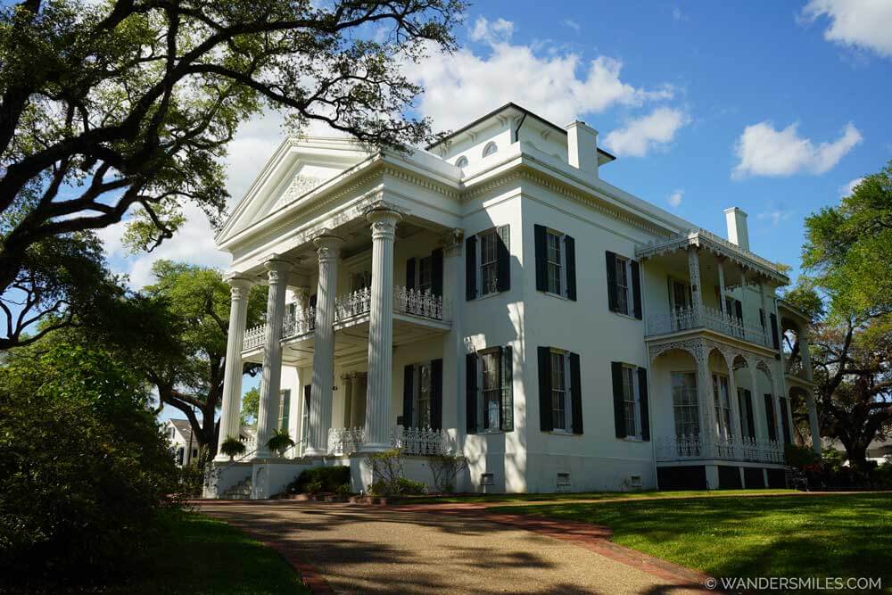 Stanton Hall in Natchez: A Greek-revival-style historic home.