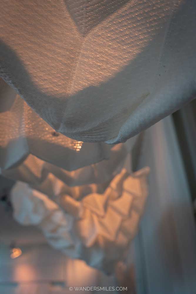 Archi Folds - an innovative series of 3D architectural textile structures designed by textile architect Samira Boon, installed in Schouwburg Concertzaal Tilburg