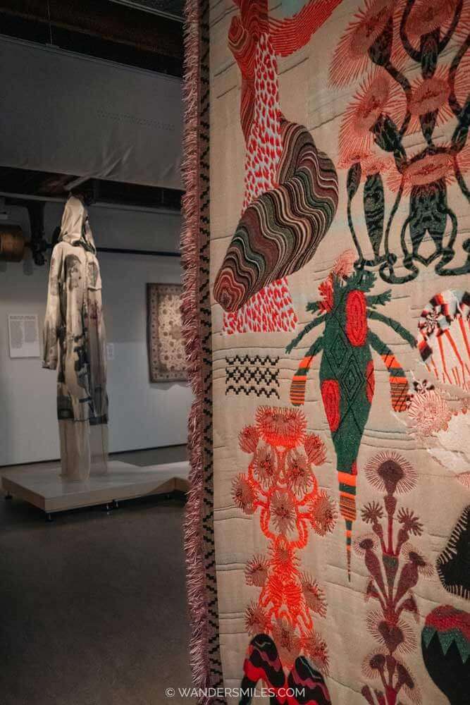 Textile Museum Tilburg exhibition: "Herbarium of Dreams" by Finnish textile artist Kustaa Saksi