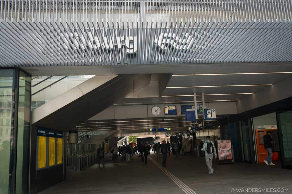 Underpass of Tilburg Train Station