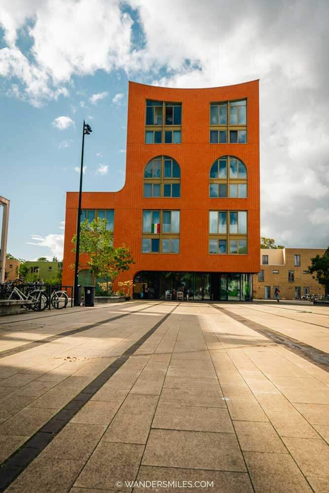 Waaggebouw, multifunctional cultural and residential building in Woensel-West, Eindhoven