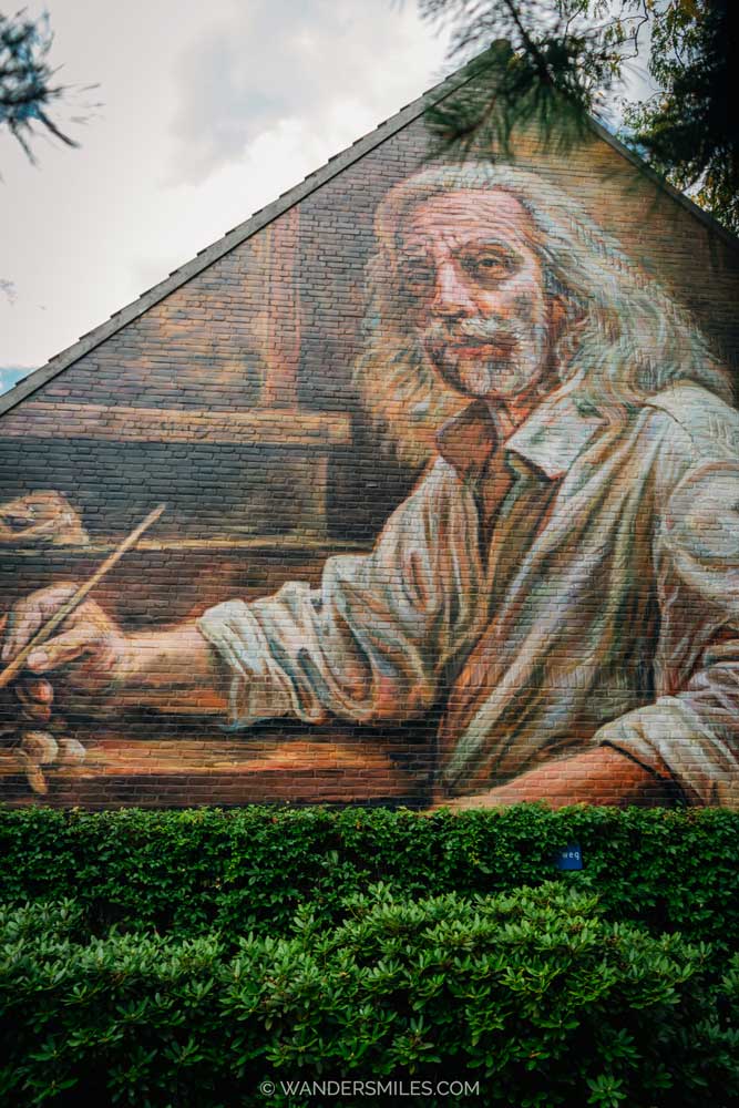 Cornelis Le Mair mural by De Strakke Hand in Eindhoven